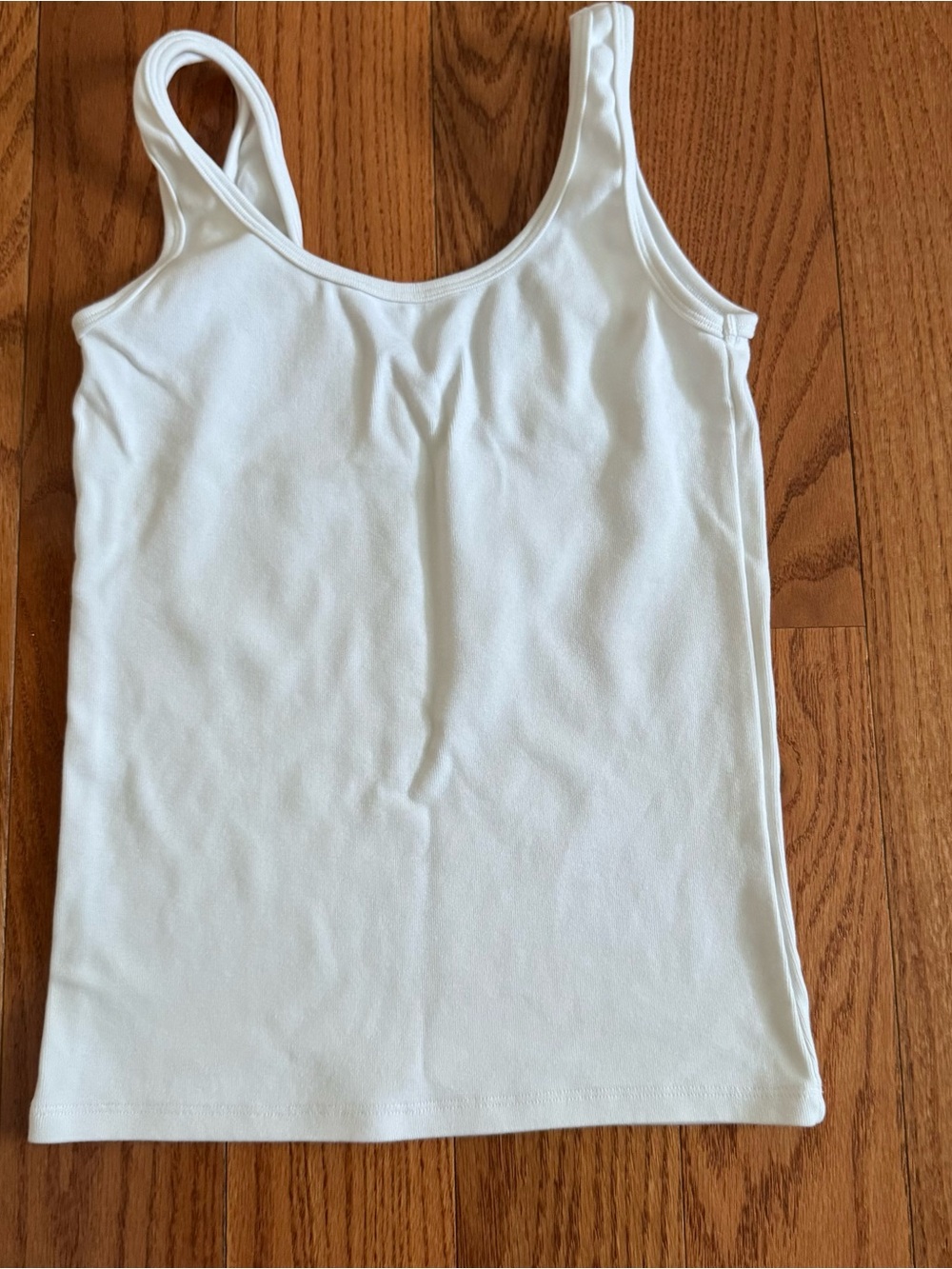 Zara White Tank Top